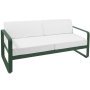 Bellevie 2-zits loungebank kussen wit Cedar Green