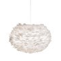 Eos hanglamp medium Ø45 wit snoer, wit